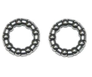 2 x Weldtite 1/4" Bottom Bracket Caged Precision Bearings