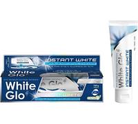 2 x White Glo Instant White Optic Technology Whitening Toothpaste + Toothbrush