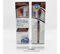 White Glo Coffee & Tea Drinkers Formula dental care set