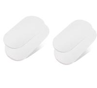 2 x White Moses Basket Sheets 67 x 30 cm Cotton | Cradle Fitted Sheets Jersey Soft Bassinet Bedsheet Hypoallergenic Elasticated Breathable Pram Fitted Sheets.