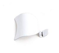 2 x White Moulding Hooks Picture Rail Hangers Heavy Duty 38mm x 34mm
