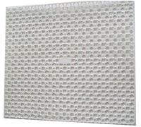 2 X Whitefurze Cream Square Sink Mat Drainer 35 cm x 39 cm
