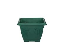 2 X Whitefurze G02046 30cm Square Venetian Planter - Forest Green