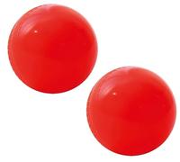 2 x Windball | AirBall | Soft Practice Cricket Ball | Outdoor & Indoor Rubber Cricket Ball With Core & Stitched Seam | For Practice, Honing Skills & Family Fun (2 x Senior)