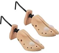 2 x Women Shoe Stretchers Pair Shoe Tree Stretcher Expander Ladies Pine Wood Stretchers for All Shoe Types Size 3-7