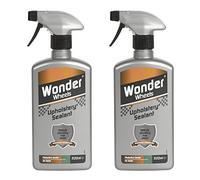 2 x Wonder Wheels Fabric Upholstery Sealant Spray 500ml for Car & Home Upholstery Maintenance