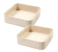 Creativ 56132 Tray, size 25x25 cm, H: 7 cm, pine, empress wood, 1pc