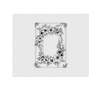 2 x 'Wreath of Flowers Frame ' Microfibre Lens/Glasses Cleaning Cloths (LC00028864)