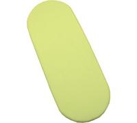 2 x Yellow Moses Basket Sheets 36 x 75 cm Cotton | Cradle Fitted Sheets Jersey Soft Bassinet Bedsheet Hypoallergenic Elasticated Breathable Pram Fitted Sheets.