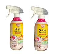 2 x ZERO IN Spider Repellent Spray (Humane, Natural Mint Treatment, Deters Spiders from the Home, Use Around Windows and Doors), 500 ml
