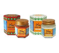 2 x19.4g TIGER BALM RED WHITE Herbal Massage ointment Pain Relief Muscle Menthol