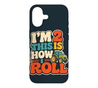 2 Year Old Tractor Boy Farm 2nd Birthday Farmer Case for iPhone 17