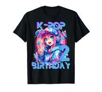 2 Years Old 2nd Birthday K pop Kids This Girl Loving K-pop T-Shirt