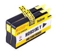 2 Yellow Compatible Ink Cartridge Replace 951XLY for HP Officejet Pro 8100 8600 8600+ 251dw 276dw Printers