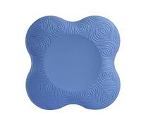2 Yoga Mat Knee Pads with Non-slip Socks, Thickened, Independent (Blue)