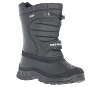 (2 Youth UK, Black) Trespass Kids Unisex Dodo Water Resistant Snow Boots