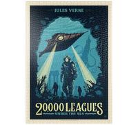 20,000 Leagues Under The Sea: Jules Verne, Vintage Poster - Premium 1000 pieces Puzzle - MyPuzzle special collection from Anderson Design Group