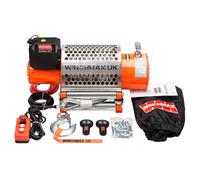 20,000lb Heavy Recovery 24V Winch. 25m x 14mm Steel Rope