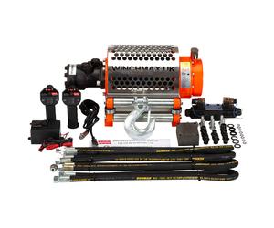 20,000lb Hydraulic Z Winch. 25m x 14mm Steel Rope. 24V System.