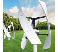 20,000W Vertical Axis Wind Turbine Generator Kit with Controller & Grid Inverter - Efficient Renewable Energy Solution for Home Use (220V)