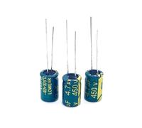 20-100pcs 450V 4.7UF high frequency Aluminum Electrolytic Capacitor 4.7UF 450V 8X12mm 20%(50Pcs)