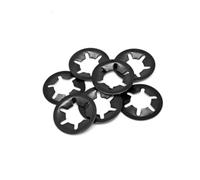 20-100Pcs/lot M2-M12 star lock plum Bearing retaining rings flower washer clip washer(M10 20pcs)