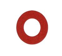 20/100pcs M2 M2.5 M3 Red Steel Paper Insulating Flat Washer Insulation Plain Gasket Pad Spacer(100pcs M2x4x0.5mm)
