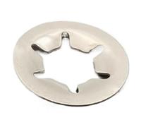 20-100pcs M3-M12 Stainless Steel Plum Bearing Retaining Rings Flower Washer Clip(M6 50pcs)