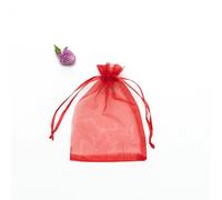 20-100PCS Organza Gift Bag for Jewelry White Drawstring Pouches for Wedding Chri