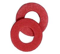 20-100pcs Red Steel Paper Insulating Flat Washer Insulation Plain Gasket Pad Ring Spacer M2-M12(100pcs M3.5x8x0.8mm)