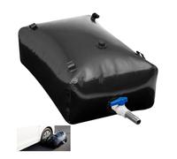 20-1070 Gal PVC Foldable & Portable Water Bladder Tank with Overflow Kit, Water Storage Container for RV Camping Rainwater Collecting(1.3x0.8x0.28m/300L/79gal)