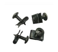 20/10pcs Sets M4 M5 Motorcycle Car Scooter ATV Moped Ebike Plastic Cover Metal RetainerSelf-tapping Screw and Clips 4.2mm 4.8mm(10 pcs,M5x16)