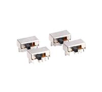 20/10pcs Toggle Switch SD-23D07 Slide Switch Mini SD-23D07VG4 4mm Handle High 8 Feet 3 Gears 50V 0.5 A(10PCS SD-23D07)