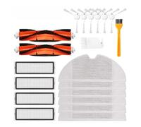 20/14/8pcs ,Filter, Main Brush,Side Brush, Mop Cloth ,Replacement Kits Compatible For Xiaomi Mijia 1C/STYTJ01ZHM Robot Vacuum Cleaner Accessories (Color : Type B 20pcs)