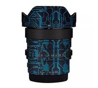 20 2 Camera Lens Sticker Wrap Protective Film Protector Decal Skin for Sigma 20mm F2 DG DN fit for Sony Mount(Circuit Blue)