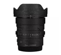 20 2 Camera Lens Sticker Wrap Protective Film Protector Decal Skin for Sigma 20mm F2 DG DN fit for Sony Mount(Mamba Black)