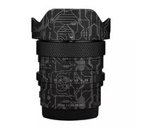 20 2 Camera Lens Sticker Wrap Protective Film Protector Decal Skin for Sigma 20mm F2 DG DN fit for Sony Mount(Circuit Titanium)
