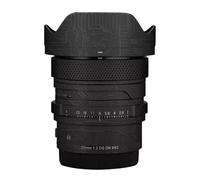 20 2 Camera Lens Sticker Wrap Protective Film Protector Decal Skin for Sigma 20mm F2 DG DN fit for Sony Mount(Circuit Black)