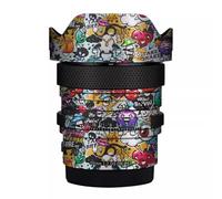 20 2 Camera Lens Sticker Wrap Protective Film Protector Decal Skin for Sigma 20mm F2 DG DN fit for Sony Mount(Graffiti White)