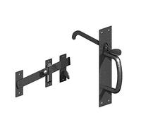 20/2 Suffolk Latch No.2 - EPOXY BLACK