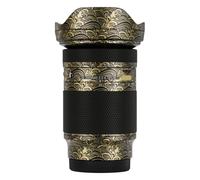 20-200 3.5-6.3 Camera Lens Skin Anti-Scratch Sticker for Sigma 20-200mm F3.5-6.3 DG fit for Sony E Mount Vinyl Protective Film Decals(Wave Gold)