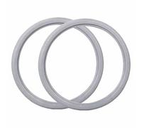 20/22/24 in Solid Tire Rear Wheel, 2pcs Wheel Replacement Polyurethane, Anti-Puncture Tire Wheelchair Accessories for Manual Wheelchairs(Grey,22in)