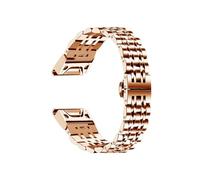 20 22 26mm Quick Release Metal Stainless Steel Strap Fit For Garmin Fenix8 7S 7x 7 6S 6X 6 Pro 5X 5 5S 935 945 Enduro Gen2(Rose gold,26mm)