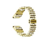 20 22 26mm Quick Release Metal Stainless Steel Strap Fit For Garmin Fenix8 7S 7x 7 6S 6X 6 Pro 5X 5 5S 935 945 Enduro Gen2(Gold,26mm)