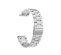20 22 26MM QuickFit Stainless Steel Metal Strap Fit For Garmin Fenix 5 5X 5S 6X 6S 6 3HR/Fenix 7X 7s 945 955(Sliver,20mm Fenix 7S 6S 5S)