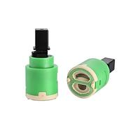 20/22/28mm Faucet Ceramic Disc Cartridge Replacement, 25/35mm Single Handle Ceramic Cartridge, Faucet Valve for Bathroom Shower Faucets (AA-20MM)