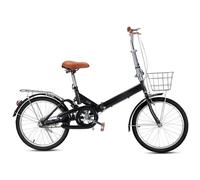 20/22 Inch Folding Bike for Adults, Shock-Absorbing, Ultra-Light Portable