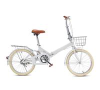 20/22 Inch Folding Bike for Adults, Ultra-Light Portable Variable Bicycle