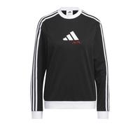 (20-22 UK, Black) Adidas Womens/Ladies Long-Sleeved Golf Sweatshirt