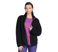 (20-22 UK, Black) Skechers Womens/Ladies Sherpa Jacket